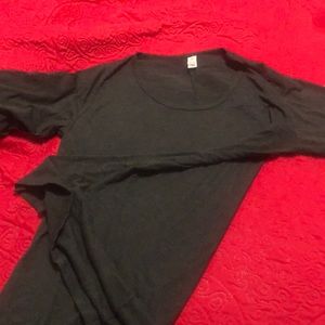 black tee